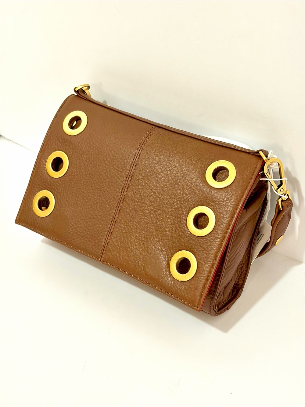 Hammitt Montana Small Clutch In Monarch Velvet With Antique Gold Hardware NWT - Picture 13 of 16